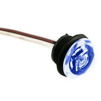 Inovativna rasvjeta 011-2550-LED Pregradna rasvjeta s ugrađenim rukavom. Okrugla, plava