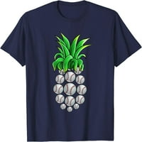 Majica s bejzbol majica od ananasa Havaj Aloha plaža Havajski majica