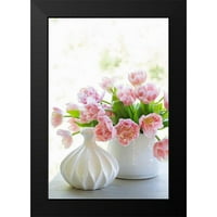 Proso, Karyn Black Modern Framed muzejski umjetnički tisak pod nazivom - Buket Tulip I