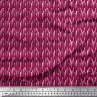 Pamučna poplin Tkanina, dijagonalna linija tkanine za šivanje s malim otiskom širine dvorišta