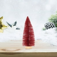 Božićno drvce mini p ine stablo s drvenim bazama DIY zanat