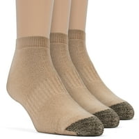 Vrhunske muške pamučne čarape s dubokim izrezom na jastuku-parovi