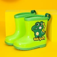 Vodootporne cipele za dječake i djevojčice s printom dinosaura, neklizajuće vodootporne cipele s visokim gornjim
