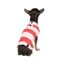 Gap kućni ljubimac, odjeća za pse, ružičasti prugasti džemper za kućne ljubimce