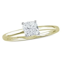 Carat T.W. Dijamantni 14KT žuto zlato zaručnički prsten