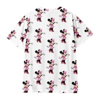 Majica širokog kroja s printom Mikki Mouse & friends za djevojčice i dječake, Ležerne ljetne majice Mikki Mouse
