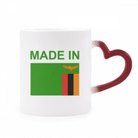 Zemlja Zambija voli šalicu osjetljivu na toplinu, keramičku šalicu koja mijenja crvenu boju