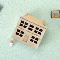 Puzavci 1: Kuća za lutke vila visoke simulacije trodimenzionalna izdubljena minijaturna kuća bez neravnina model