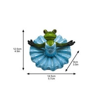 Kip žaba, dekoracija ribnjaka s plutajućim ribnjakom, ukrasi od žaba za žabu
