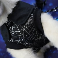 Xinrui Odjeća za kućne ljubimce Fina izrada Jednostavno nositi uzorak paukovog oblika Halloween kostim smiješna
