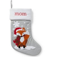 Personalizirani ubod u šavci božićna čarapa, odaberite između stilova