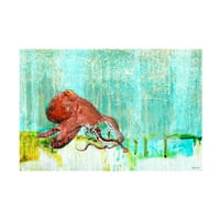 John Baran 'Slonovi na trčanju' Umjetnost platna