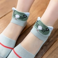 Dječaci mališana djevojčice podne čarape pamučni crtić tanki prozračni jesen modne čarape