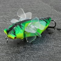 Ribe mamace, atraktivni jedinstveni s visokim kukom umjetnim mamcama, bionic cicada oblik za vanjski zabavni ribolov