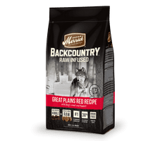 Merrick Backcountry bez žitarica sirovih infuziranih velikih ravnica crveni recept za suhu pseću hranu, lb