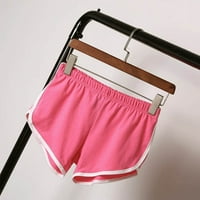 Maynos ženski novi ljetni blok u boji ležerne kratke hlače mršave kratke hlače za sportski trčanje jogging joga