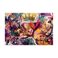 Zaštitni znak likovna umjetnost 'Radiance Crown' platno umjetnost Justina Copelana
