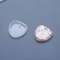 DIY privjesak za privjesak silikonski kalupi Podesite kristalni alati okrugli epoksi kalupi U0Q1