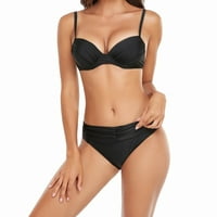 + Ženski jednodijelni kupaći kostim za vruće proljeće, dvodijelni Bikini Bikini s tvrdom torbom uz more, reflektirajući