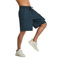 Muške teretne kratke hlače, radna odjeća s više džepova, široke kratke hlače za trčanje, sportske kratke hlače