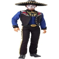 Kolekcionarska lutka s potpisom Ken Dia de Muertos iz Aucks-a s Bolero i sombrero kravatom