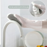 Rukavice za čišćenje AB sa sjajnim snažnim čekinjama, brzo isprane PVC rukavice za pranje posuđa i strugač kuhinjski