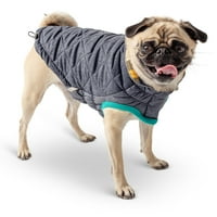 Pet staza jakna za pse reverzibilna elastofit odjeća vodootporna za male srednje velike pse kućne ljubimce, traper,