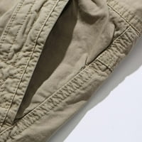 Muške putničke teretne kratke hlače širokog kroja ljetne Ležerne vanjske kratke hlače s džepovima golf hlače S