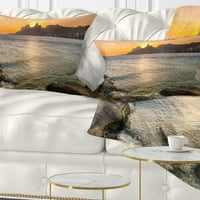 Ipanema dizajnerski jastuk u Rio de Janeiru pri zalasku sunca - morski krajolik-12.20