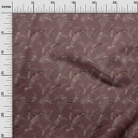 Jednobojna viskozna pletena vinska tkanina materijal za šivanje tropskih listova banane tiskana tkanina širine