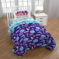 Starske ratove Star Wars Snage s dvostrukim krevetom set s bonus torbicom i mini jastukom