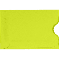 Luktarske kreditne kartice i poklon kartice rukavi, lb. wasabi zeleno, pakiranje, veličina 1 2