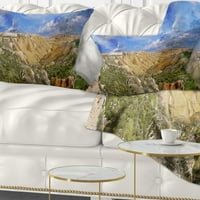 Dizajn kanjona na obroncima visoravni Usturt - jastuk s pejzažnim tiskom-18.18