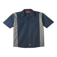 Dickies ls Industrial ColorbLocked majica s kratkim rukavima - tamni mornarski dim - 2xl