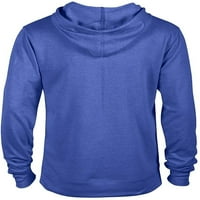 Ležerne kapuljače za runo za muškarce heather francuski terry pulover hoodie s kapuljača s kapuljača dukserica