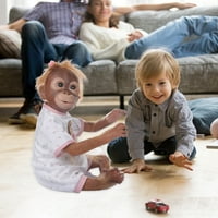 Lutka za imitaciju mumbo-ručno izrađena lutka za majmune, inovativni dekor za igračke za imitaciju