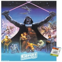 Ratovi zvijezda: Carstvo uzvraća udarac 40. - zidni plakat Darth Vader, 14.725 22.375