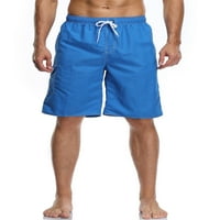 Muške kupaće gaće ljetne kratke hlače s ravnim nogavicama, kratke hlače za plažu s elastičnim strukom, Havajska