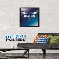 Charlotte Hornets - zidni poster s logotipom, 14.725 22.375