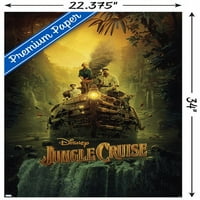 Krstarenje džunglom - teaser poster na zidu, 22.375 34