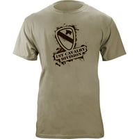 Majica veterana 1. konjičke divizije američke vojske u stilu šablona