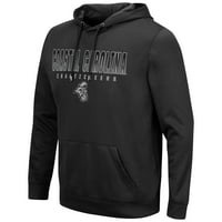 Muški Colosseum Crna obalna Carolina Chanticleers Blackout 3. Pulover Hoodie