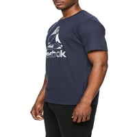 Reebok muški i veliki muškarci aktivni kratki rukavi Camo delta logotip majice, do veličine 3xl