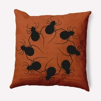 Jednostavno Daisy 20 20 Spider Vijen ukrasni jastuk za bacanje, Sienna