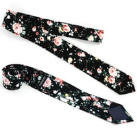pamučna kravata kravata kravata Muškarci modni klasični 2,5 vitke mršave kravate cvijet