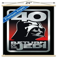 Ratovi zvijezda: Povratak Jedija - zidni plakat s logotipom 40. Vadera u magnetskom okviru, 22.375 34
