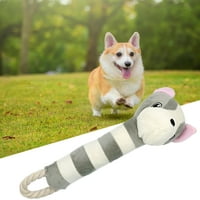 Igračka za žvakanje pasa-Plišana zvučna igračka za pse otporna na ugriz-Zabava i udobnost