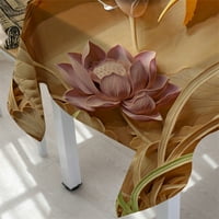 Kokovifyves kućni dekor Primeval 3D cvjetni stol od krpe pravokutni čaj za čaj pokrivač za ručavanje kuće dekor