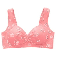 Rasprodaja grudnjaka Bralette Ljeto Jesen Ženska Moda Plus veličina bez donjeg rublja udoban push-up print Bez