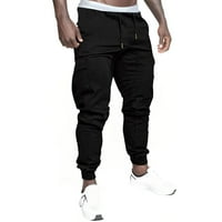 Muške hlače od $ $ $ uličnih ravnih teretnih hlača u crnoj boji, 3 inča